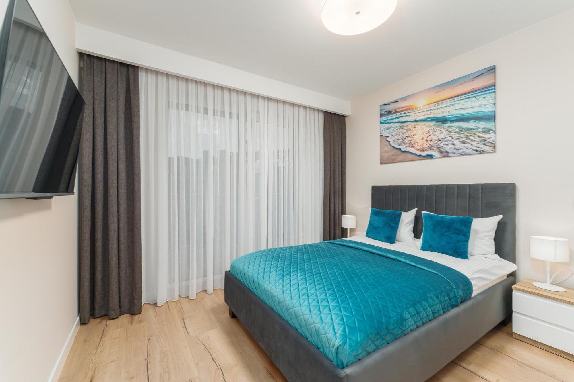 Apartament Szafir W Budynku Basenowym Morska Klifowa Rewal Exterior foto